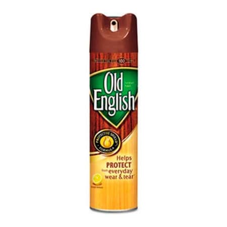 Reckitt Benckiser Old English Wood Care Furniture Polish, Lemon, 12 oz. Aerosol Can, 12 Cans - 74035 REC 74035